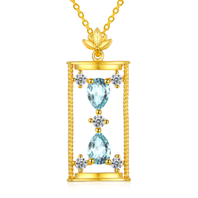 Pearl moments THE SANDS OF TIME 时间的沙设计师款项链