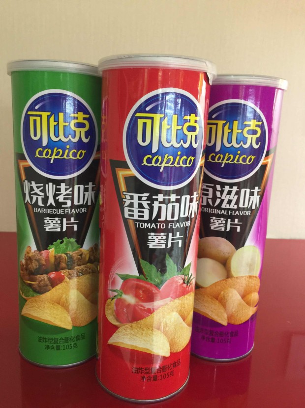 可比克薯片原滋味105g