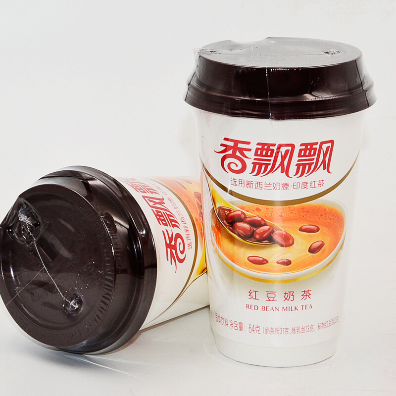 香飘飘奶茶红豆味64g