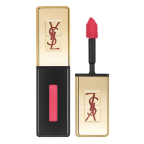 【现货】YSL-圣罗兰-纯色镜光面黑管唇釉口红唇膏持久滋润保湿唇彩