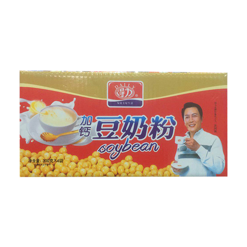 得力加钙豆奶粉礼盒1.2kg