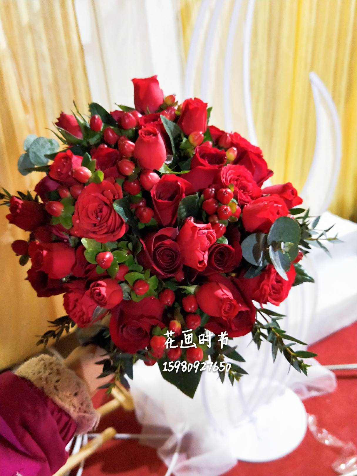 手捧花(红色系列)