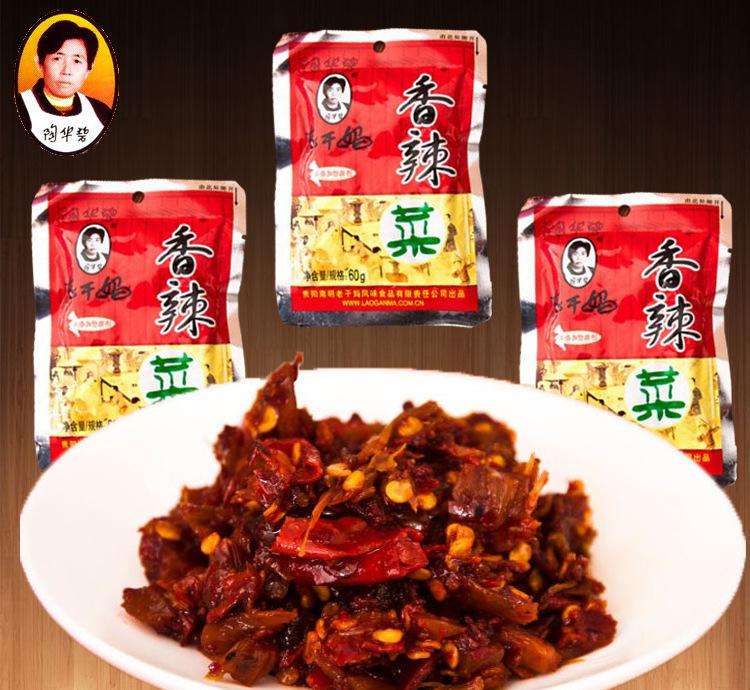 老干妈香辣菜(3袋)1.4元/袋 榨菜