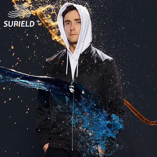 Supield（素湃）疏水夹克创意黑科技防水防污男商务休闲夹克春秋外套jacket 商品图0