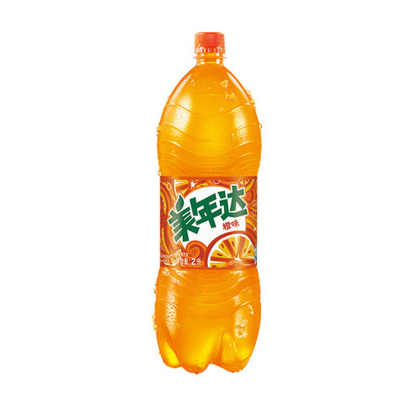 美年达橙味汽水(2l)