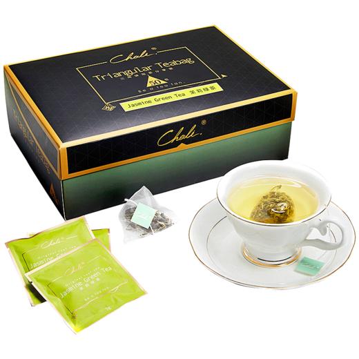 CHALI茶里 | 茉莉绿茶礼盒（50包三角袋泡茶） 商品图4