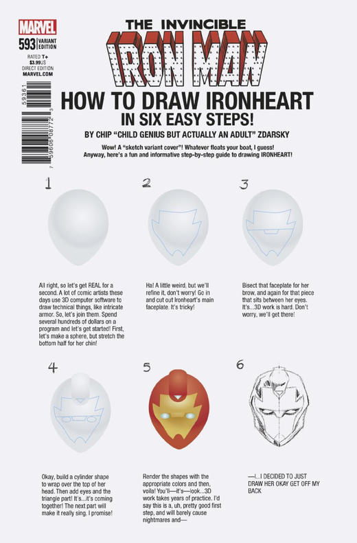 钢铁侠 主刊 Invincible Iron Man Legacy v3（2017）变体 商品图7