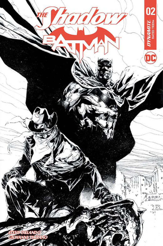 暗影侠与蝙蝠侠 斜线 Shadow /Batman（2017）变体 商品图4