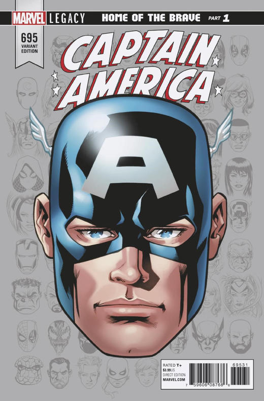 美国队长 主刊 Captain America V8（2017）变体 商品图10