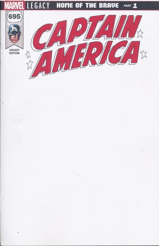 美国队长 主刊 Captain America V8（2017）变体 商品图12