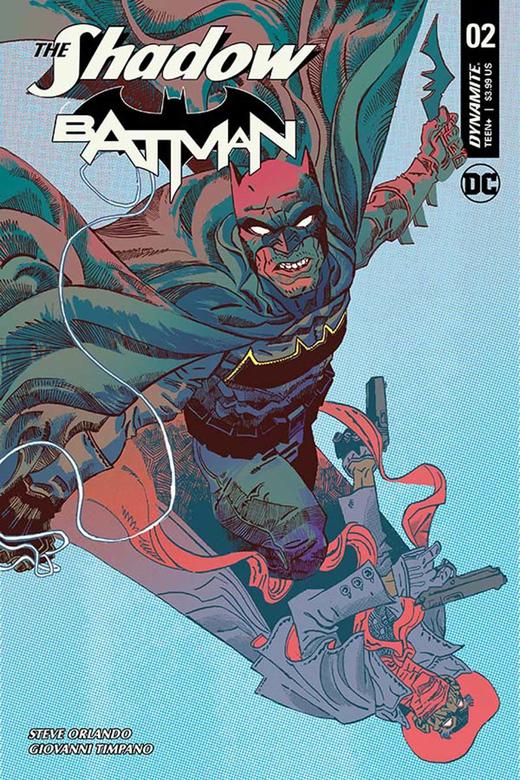 暗影侠与蝙蝠侠 斜线 Shadow /Batman（2017）变体 商品图5