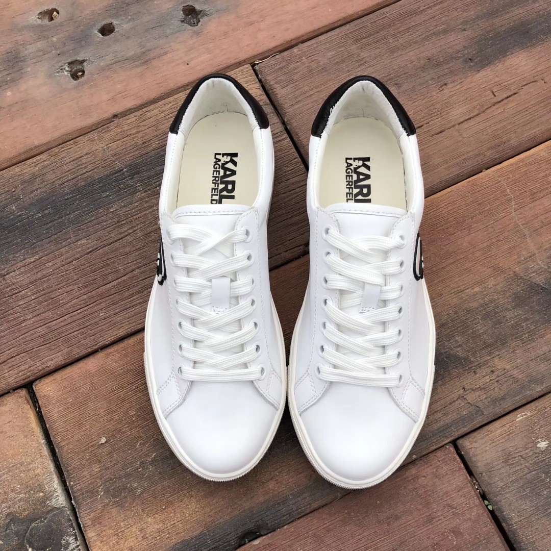 纯原单 karl lagerfld 老佛爷小白鞋