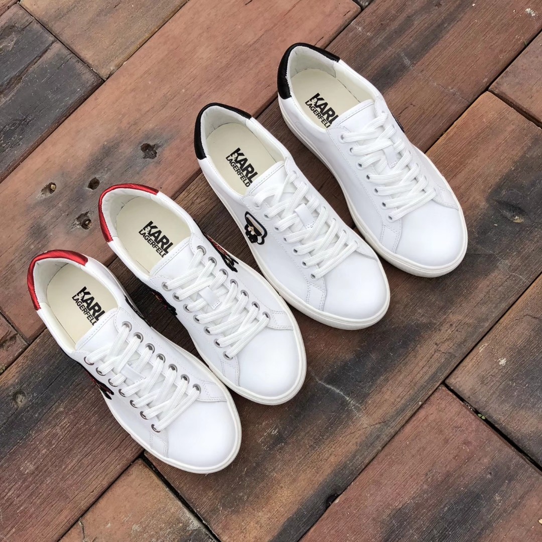 纯原单 karl lagerfld 老佛爷小白鞋