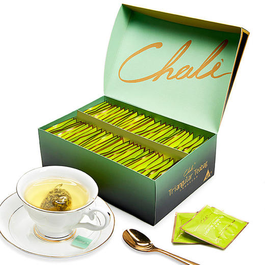 CHALI茶里 | 茉莉绿茶礼盒（50包三角袋泡茶） 商品图1