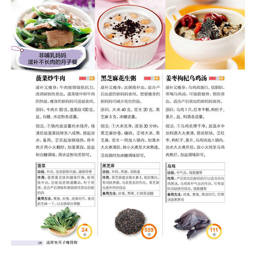 这样坐月子瘦得快 商品图5