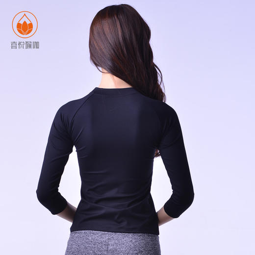 xiyueyoga-依琦莲旗下品牌 锦纶单上衣 x06029七分 商品图3