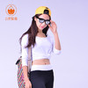 xiyueyoga-依琦莲旗下品牌彩色锦纶漏肚脐 X06005 商品缩略图0