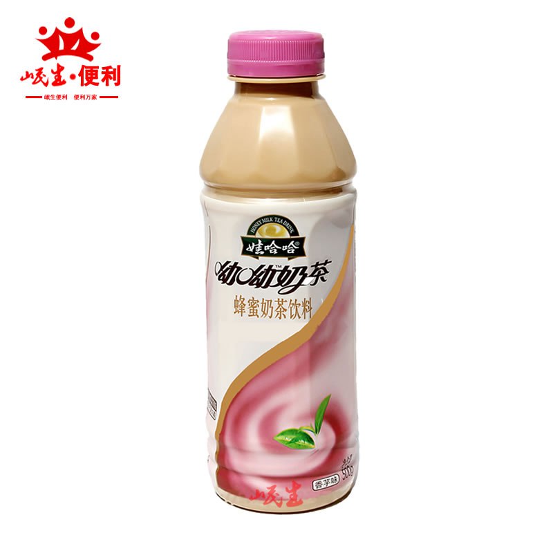 呦呦奶茶 蜂蜜香芋味饮料 450ml 娃哈哈