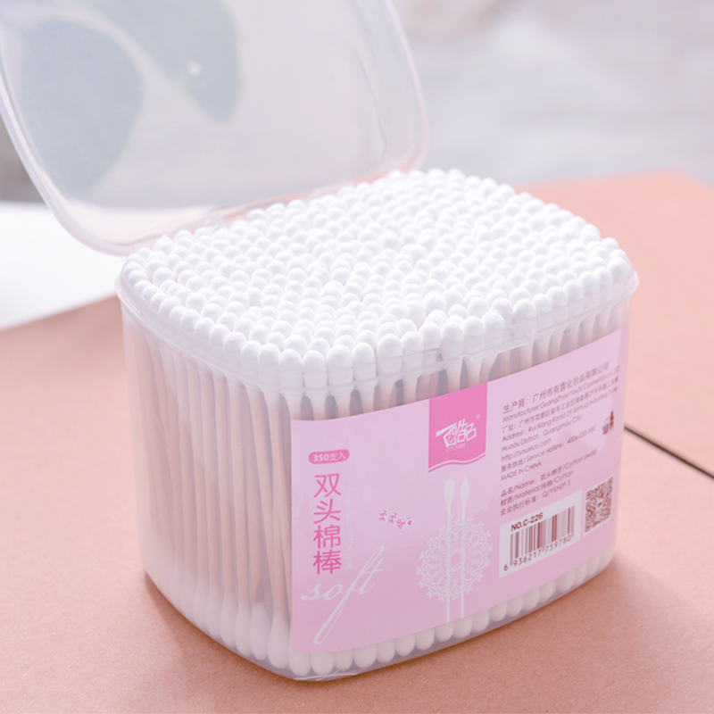 酷品c-226,350支长方形双头棉签