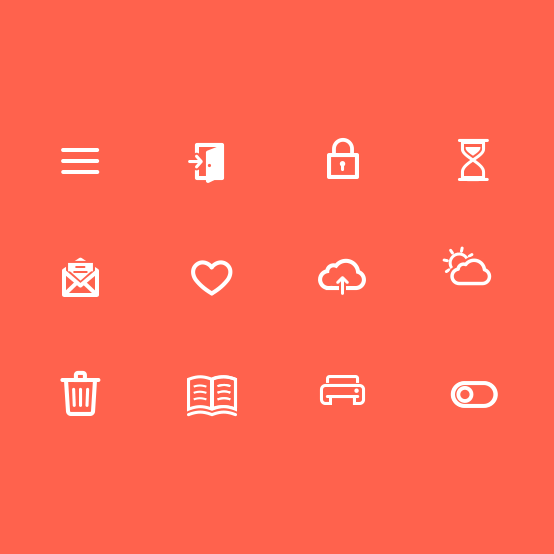 icon图标设计(移动app手机微信/电脑pc端/平板ipad/软件)
