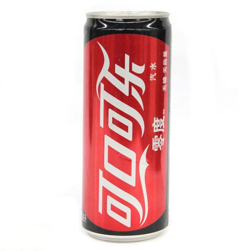 【饮料】可口可乐零度 罐装330ml