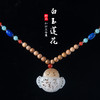 白玉莲花--和田玉香囊（香囊规格：长42mm*宽51mm*厚19mm ，加里曼丹沉香） 商品缩略图0