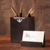 如意--螺钿工艺，文房两件套（ 笔筒：长87mm*宽59mm*高109mm 名片架：长90mm*宽31mm*高50mm） 商品缩略图1
