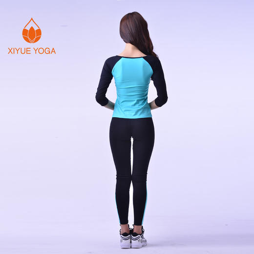 xiyueyoga-依琦莲旗下品牌高端品质锦纶两件套X06009七分+X06018 商品图2