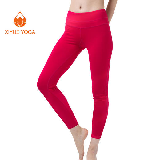 xiyueyoga-依琦莲旗下品牌 彩色锦纶瑜伽 运动健身裤子 YG506 商品图4