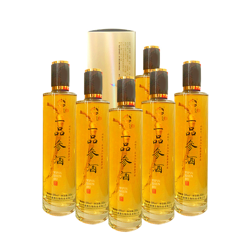 一品长白人参酒白酒礼盒