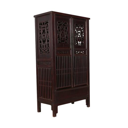 清晚期江苏榉木雕龙大柜 QW08060001160 商品图2