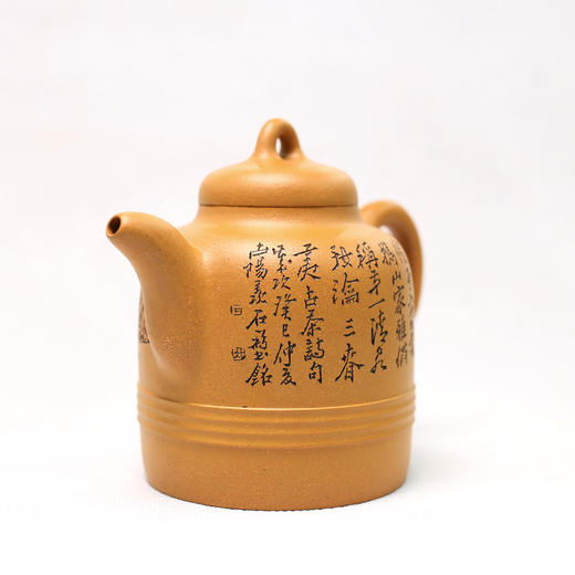 【钟意壶】黄金段泥-大品-吴秋平大师手工紫砂壶 商品图3