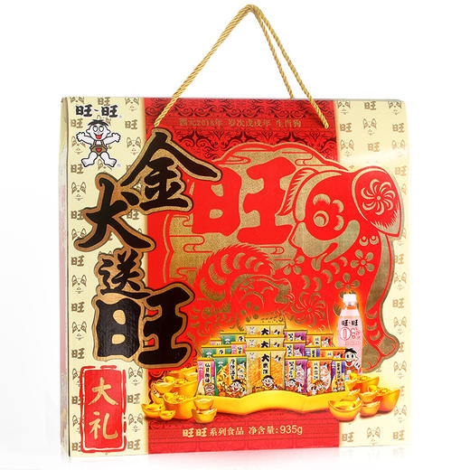旺旺大礼包935g金犬送旺狗年礼物 商品图2