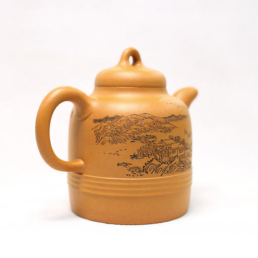 【钟意壶】黄金段泥-大品-吴秋平大师手工紫砂壶 商品图2