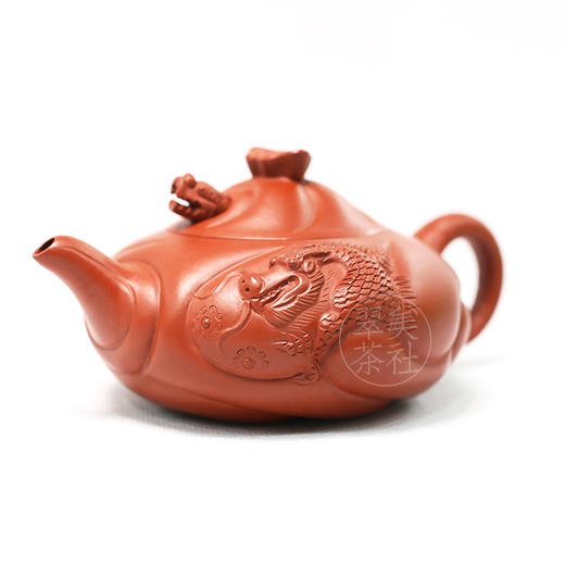 【鱼化龙】大师手工紫砂壶 商品图1