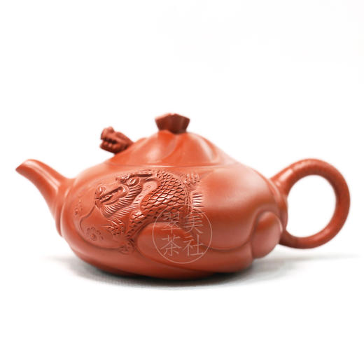 【鱼化龙】大师手工紫砂壶 商品图3