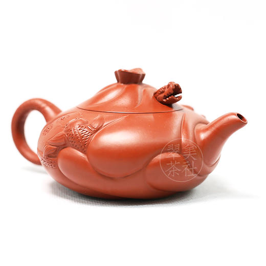 【鱼化龙】大师手工紫砂壶 商品图4