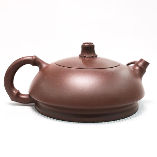 【半月壶】竹韵壶---范锡军大师手工紫砂壶 商品图4