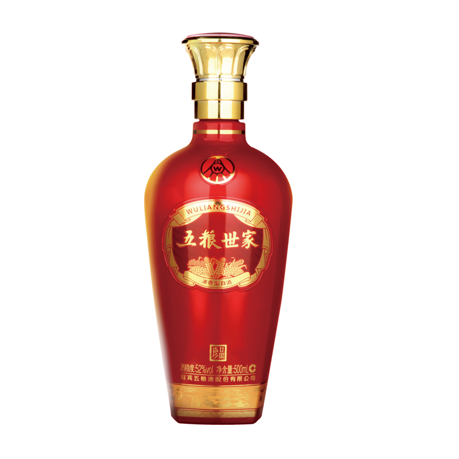 52°五粮世家珍品 500ml