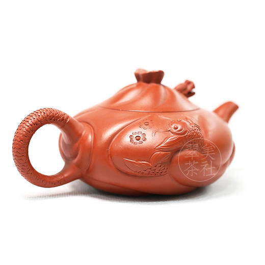 【鱼化龙】大师手工紫砂壶 商品图6