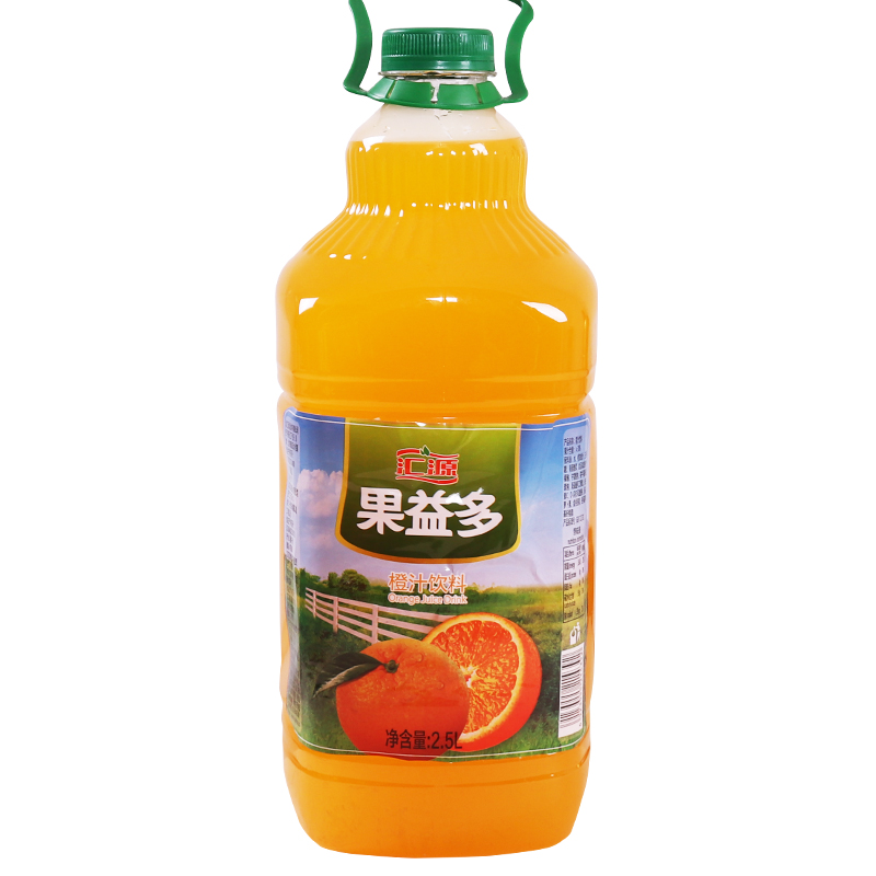 5l一桶装 汇源果益多 橙汁饮料 大桶果汁