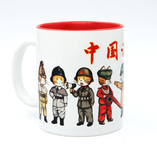 木木花喵马克杯-小方款 商品图0