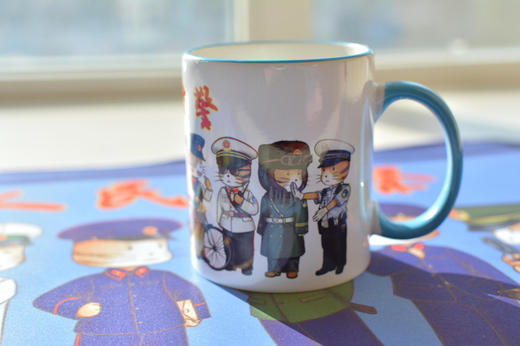 木木花喵马克杯-小白款 商品图1