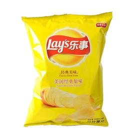 【薯片】乐事美国经典原味70g编码:6924743919211