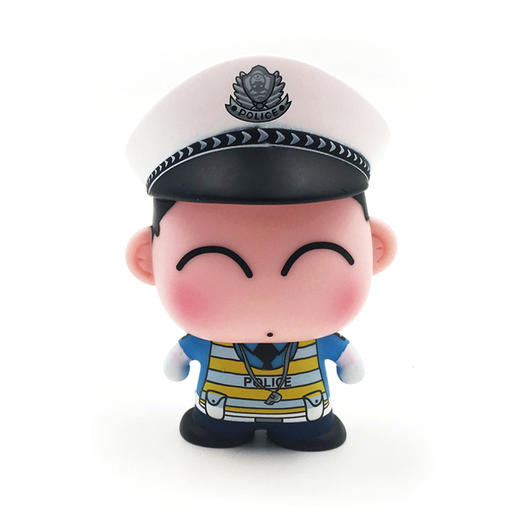 【叱咤小警】车载手办小警摆件 小欣漫画 卡通礼品小白 商品图2