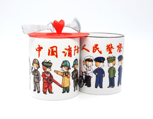 木木花喵马克杯-小方款 商品图1