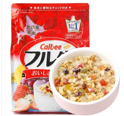 【备用】calbee北海道富果乐水果燕麦片800g 商品图0