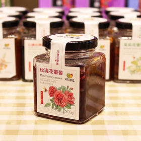 榴芒事迹 玫瑰花蜜酱200g