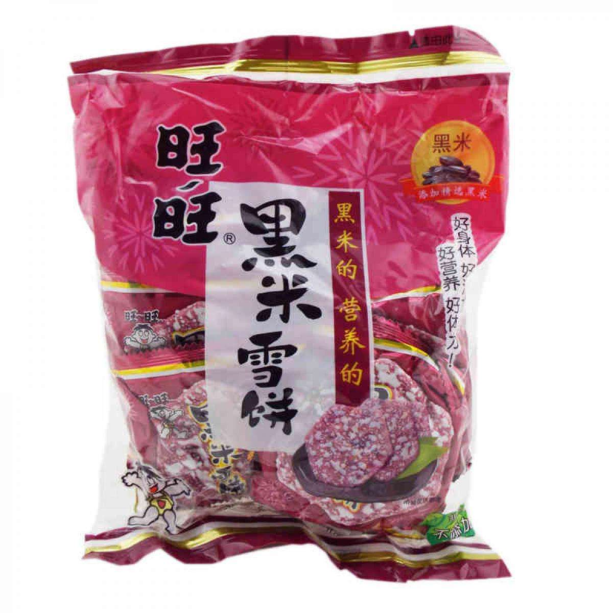 【雪饼】旺旺黑米雪饼84g编码:6909995110586