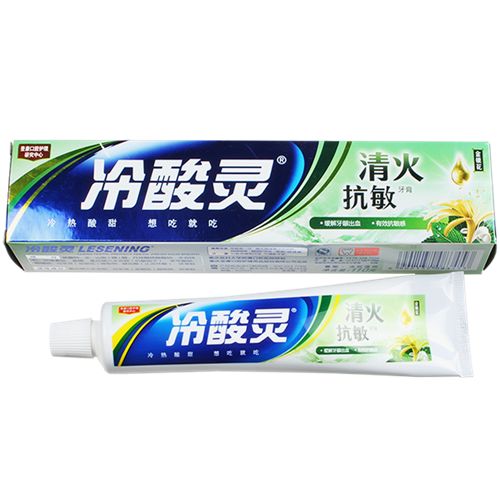 冷酸灵清火抗敏牙膏110g